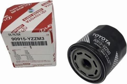 TOYOTA 90915-YZZM3 - Oil Filter parts5.com