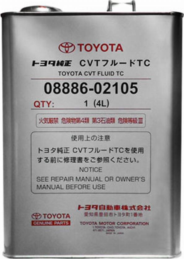 TOYOTA 08886-02105 - Automatikgetriebeöl parts5.com