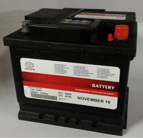 TOYOTA 28800YZZHL - Batterie de démarrage parts5.com