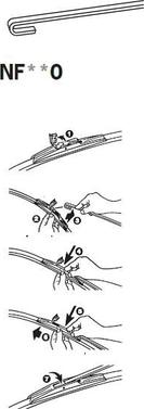 Trico NF400 - Wiper Blade parts5.com