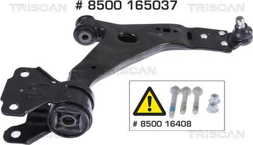 Triscan 8500 165037 - Рычаг подвески колеса parts5.com