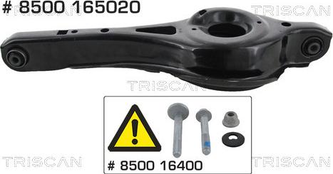 Triscan 8500 165020 - Носач, окачване на колелата parts5.com