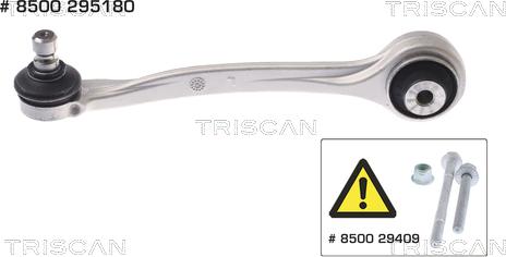 Triscan 8500 295180 - Barra oscilante, suspensión de ruedas parts5.com