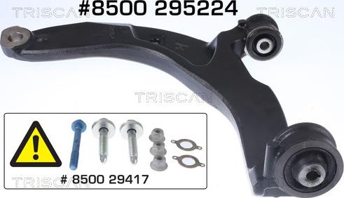 Triscan 8500 295224 - Wahacz, zawieszenie koła parts5.com