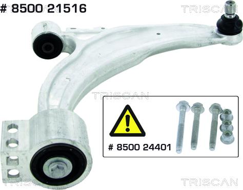 Triscan 8500 21516 - Lengőkar, kerékfelfüggesztés parts5.com