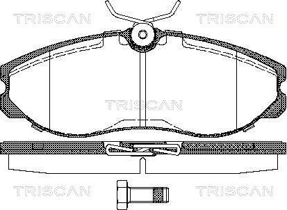 Valeo 302489 - Kit de plaquettes de frein, frein à disque parts5.com