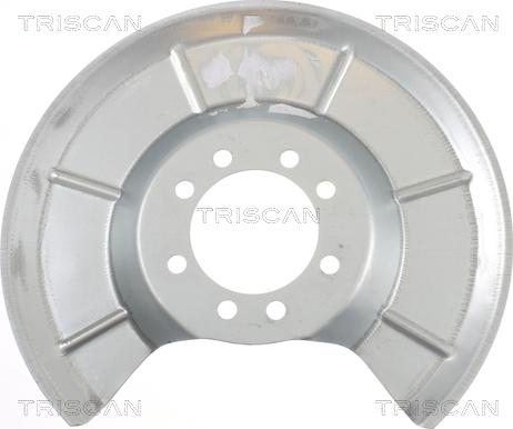 Triscan 8125 16203 - Zascitna plocevina (proti skropljenju), zavorni kolut parts5.com