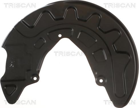 Triscan 8125 29105 - Chapa protectora contra salpicaduras, disco de freno parts5.com