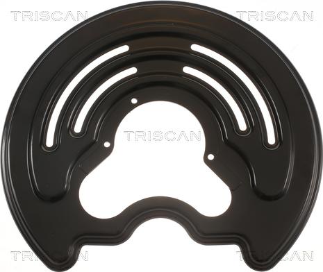 Triscan 8125 25206 - Chapa protectora contra salpicaduras, disco de freno parts5.com