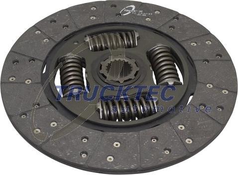 Trucktec Automotive 01.23.168 - Disc ambreiaj parts5.com