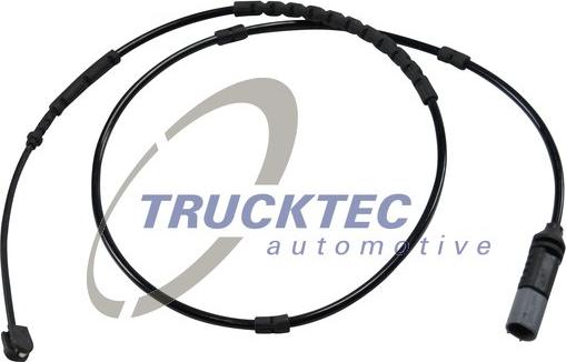 Trucktec Automotive 08.34.186 - Warning Contact, brake pad wear parts5.com