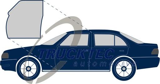 Trucktec Automotive 02.53.037 - Uszczelka drzwi parts5.com