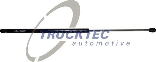 Trucktec Automotive 02.60.558 - Gaasivedru, mootorikapott parts5.com