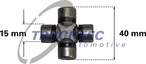 Trucktec Automotive 02.34.033 - Articulación, columna de dirección parts5.com
