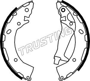 Trusting 046.213 - Set saboti frana parts5.com