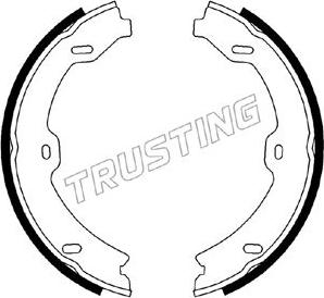 Trusting 052.134 - Juego de zapatas de frenos, freno de estacionamiento parts5.com