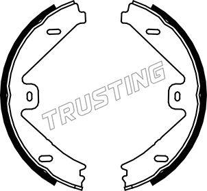 Trusting 052.137 - Brake Shoe Set, parking brake parts5.com