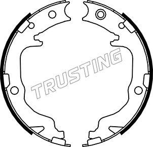 Trusting 088.237 - Set saboti frana, frana de mana parts5.com