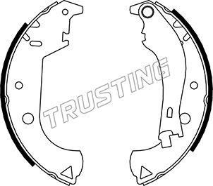 Trusting 034.105Y - Set saboti frana parts5.com