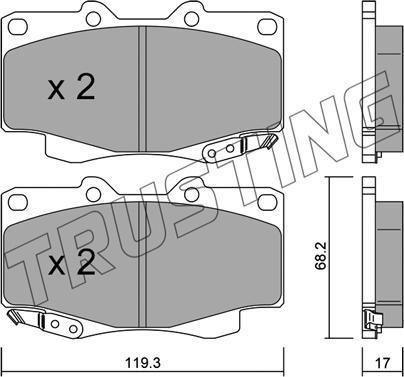 Trusting 131.1 - Jarrupala, levyjarru parts5.com