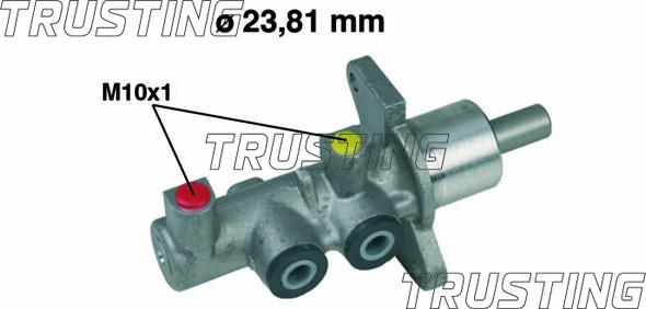 Trusting PF280 - Brake Master Cylinder parts5.com