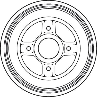 TRW DB4400 - Kočni bubanj parts5.com