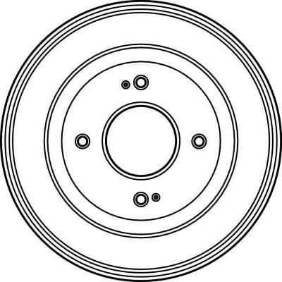 TRW DB4020 - Bremstrommel parts5.com