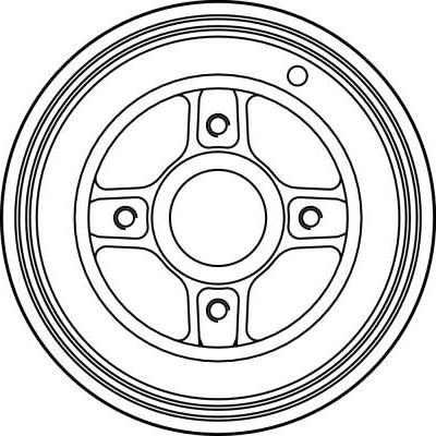 TRW DB4214 - Bremstrommel parts5.com