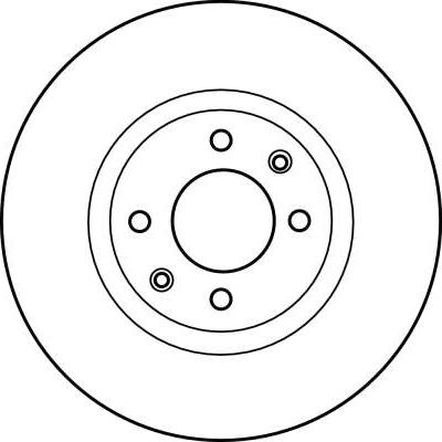 TRW DF4184 - Brzdový kotúč parts5.com