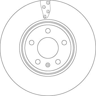 TRW DF4866S - Disco de freno parts5.com