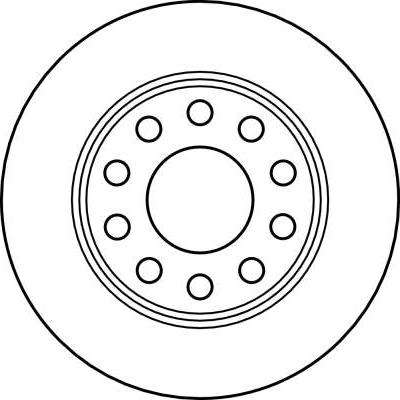 TRW DF4211 - Brake Disc parts5.com