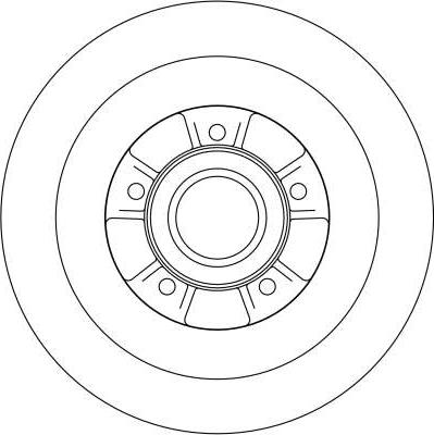 TRW DF4228 - Bremsscheibe parts5.com