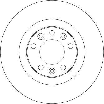 TRW DF6667 - Kočni disk parts5.com