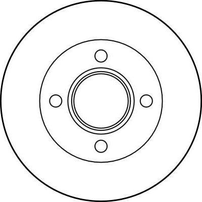 TRW DF2753 - Brake Disc parts5.com