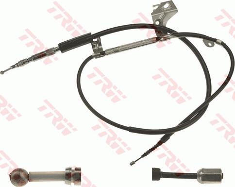 TRW GCH535 - Huzal, rögzítőfék parts5.com