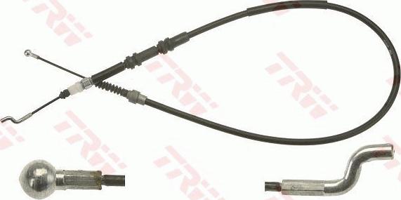 TRW GCH132 - Cable de accionamiento, freno de estacionamiento parts5.com