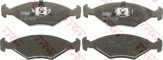 TRW GDB958 - Set placute frana,frana disc parts5.com