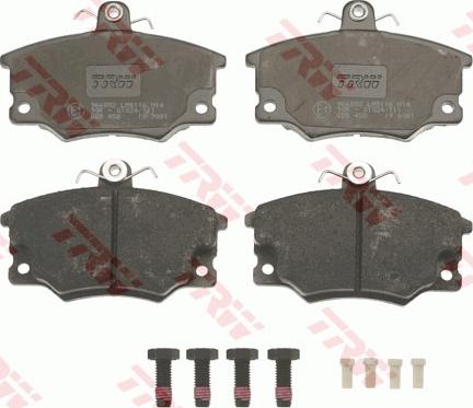 TRW GDB458 - Fren balata seti, diskli fren parts5.com