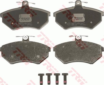 TRW GDB1044 - Sada brzdových destiček, kotoučová brzda parts5.com