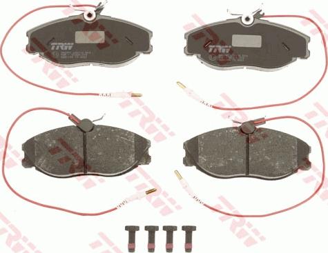 TRW GDB1194 - Set placute frana,frana disc parts5.com