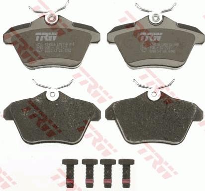 TRW GDB1147 - Brake Pad Set, disc brake parts5.com