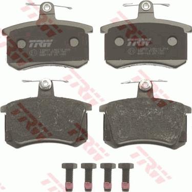 TRW GDB1163 - Brake Pad Set, disc brake parts5.com