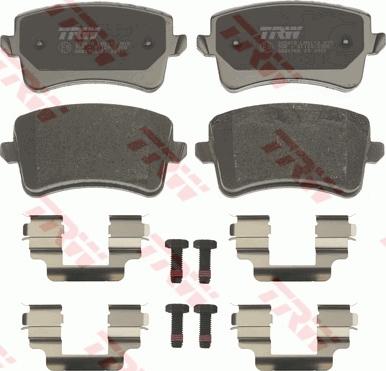 TRW GDB1765 - Set placute frana,frana disc parts5.com