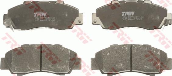 TRW GDB3177 - Sada brzdových destiček, kotoučová brzda parts5.com