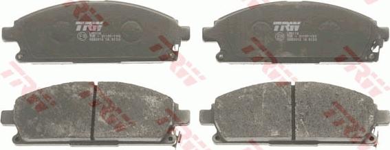 TRW GDB3312 - Brake Pad Set, disc brake parts5.com