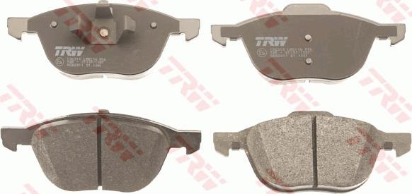 TRW GDB2011 - Set placute frana,frana disc parts5.com