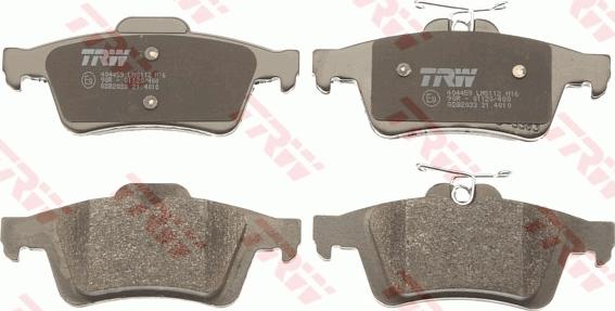 TRW GDB2033 - Set placute frana,frana disc parts5.com