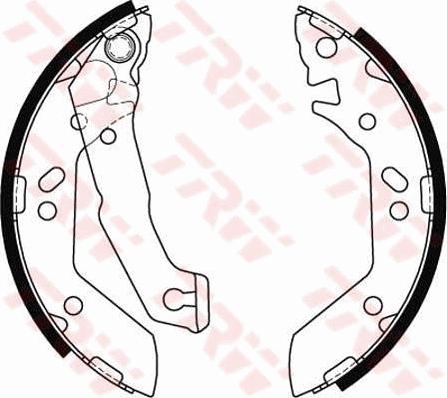 TRW GS8684 - Brake Shoe Set parts5.com