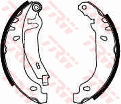 TRW GS8211 - Fékpofakészlet parts5.com