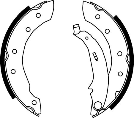 TRW GS8729 - Комплект спирачна челюст parts5.com